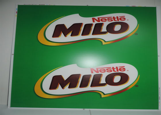O núcleo oco PP corrugou as placas plásticas do sinal que anunciam o uso